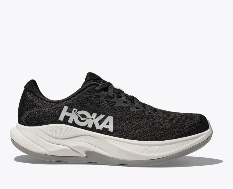 HOKA Womens Rincon 4 Shoes in Black/Black, Size 8.5 W Product Image