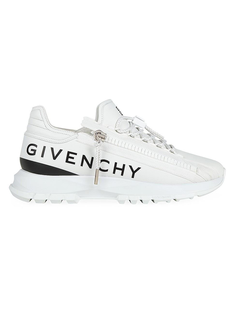 Mens Spectre Runner Sneakers in Leather with Zip Product Image