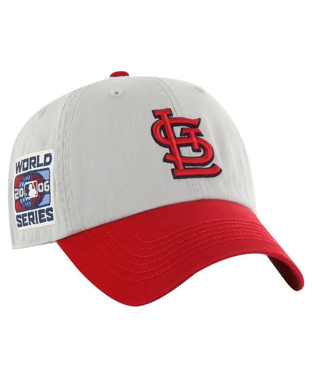 Mens 47 Gray/Red St. Louis Cardinals Sure Shot Classic Franchise Fitted Hat Product Image