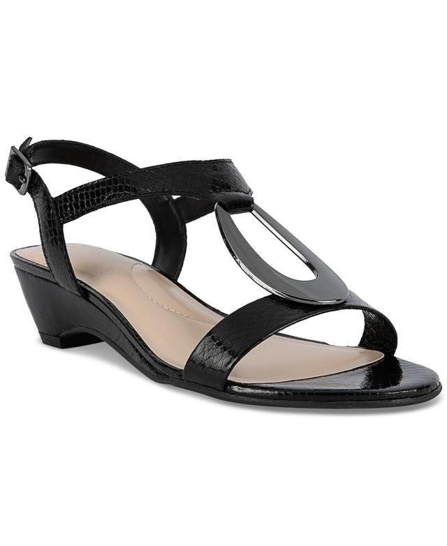 Jones New York Womens Carmeyy Ornamented Strappy Wedge Sandals Product Image