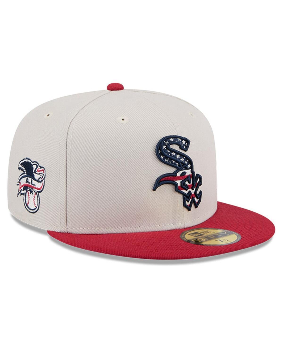 New Era Mens Red Chicago White Sox 2024 Fourth of July 59FIFTY Fitted Hat Product Image