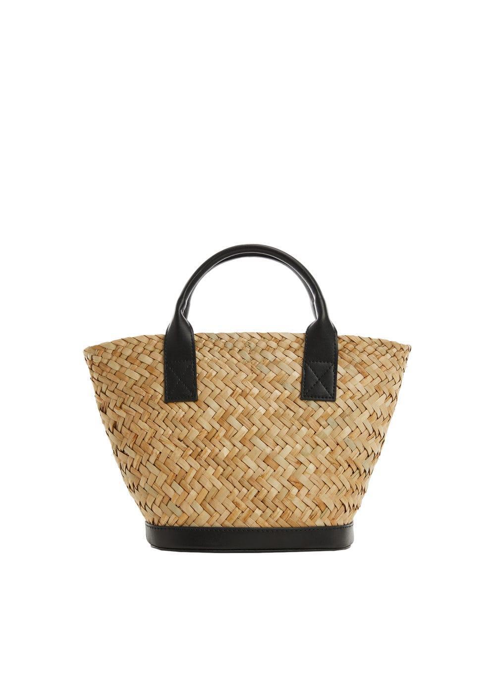 MANGO - Natural fibre carrycot bag - One size - Women Product Image