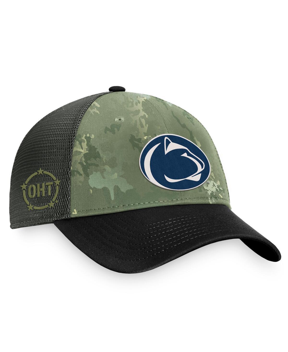 Mens Top of the World Hunter Green Penn State Nittany Lions Oht Military-Inspired Appreciation Unit Trucker Adjustable Hat - Hunter Green Product Image