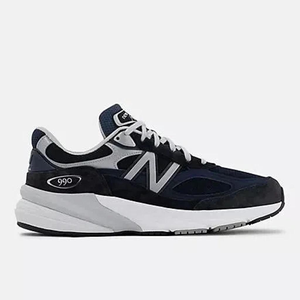 NEW BALANCE Navy Made In Usa 990v6 Sneakers In Blue Product Image