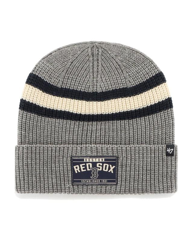 Mens 47 Graphite Boston Red Sox PenobscotCuffed Knit Hat Product Image