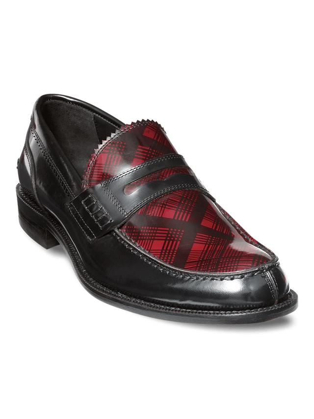 Humphrey Penny Loafer - Black/red Product Image