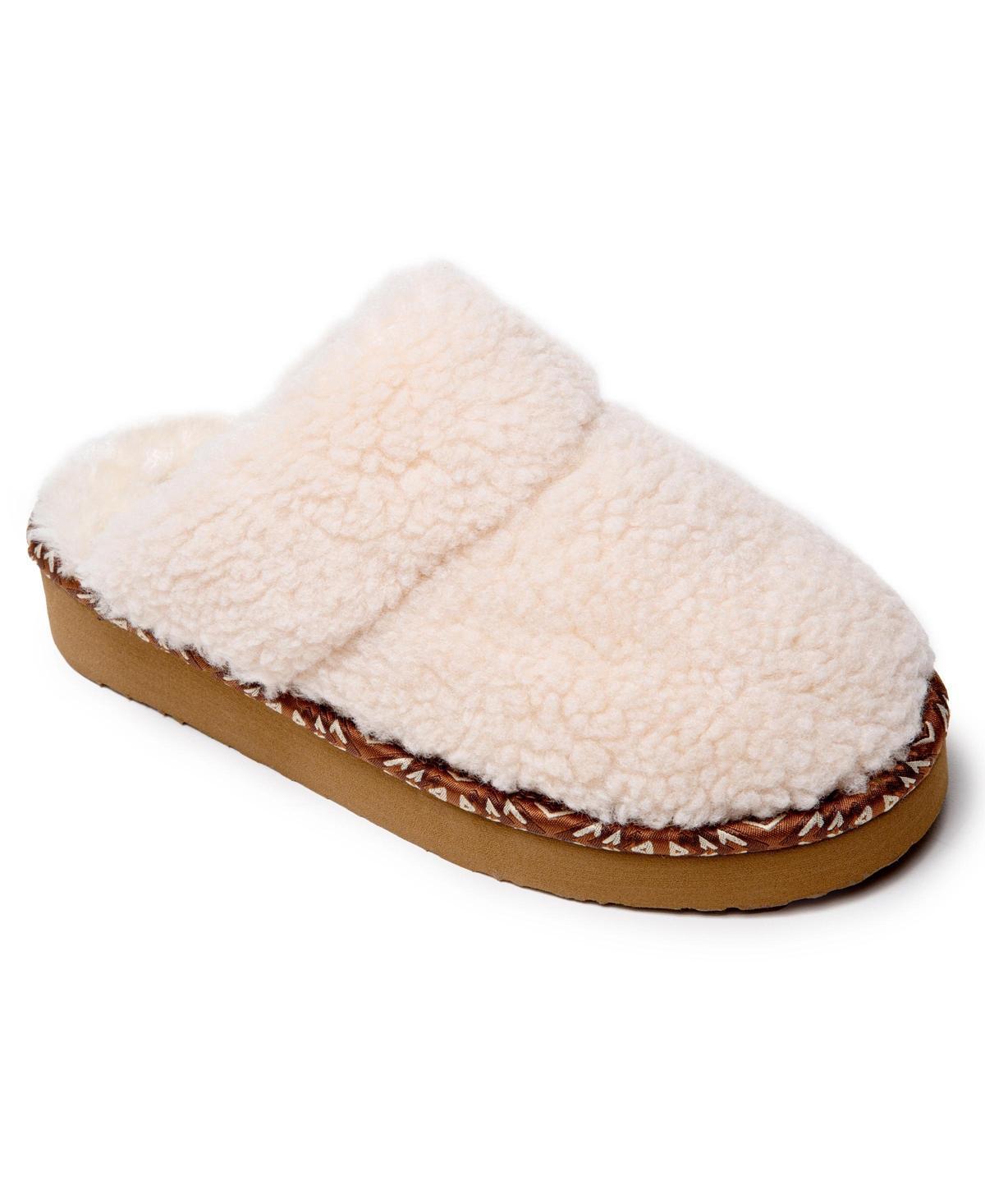 Minnetonka Womens Cerise Plush Slippers Product Image