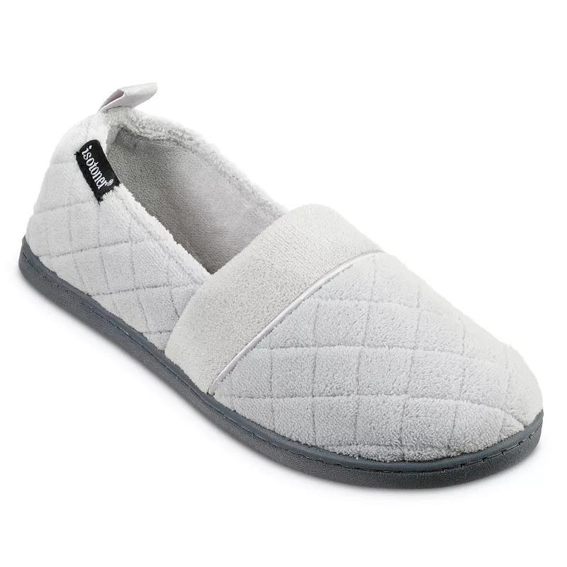 Womens isotoner Quilted Microterry Slip-On Slippers Product Image