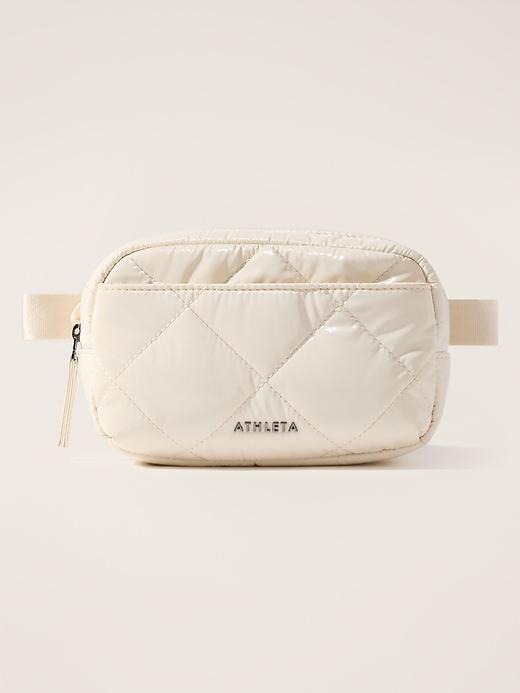 All About Shine Quilted Crossbody Belt Bag Product Image