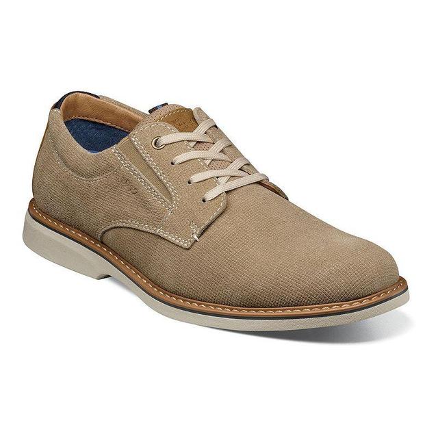 Nunn Bush Shoes Otto Plain Toe Oxford Stone Product Image