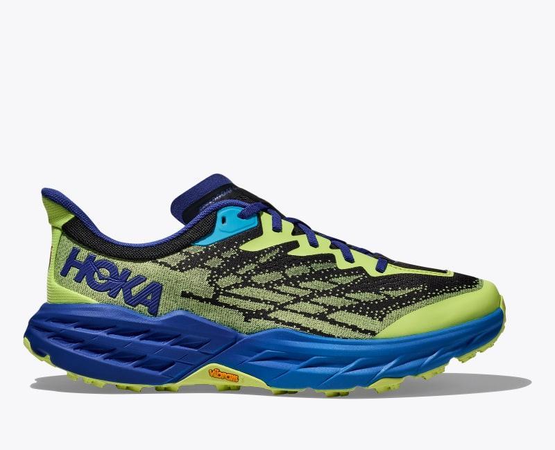 Hoka One HOKA Men's Speedgoat 5 Shoes in Thyme/Fiesta, Size 12.5 W Product Image