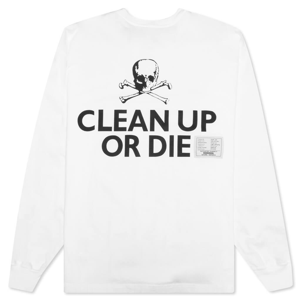 2 CO L/S Tee - White Male Product Image