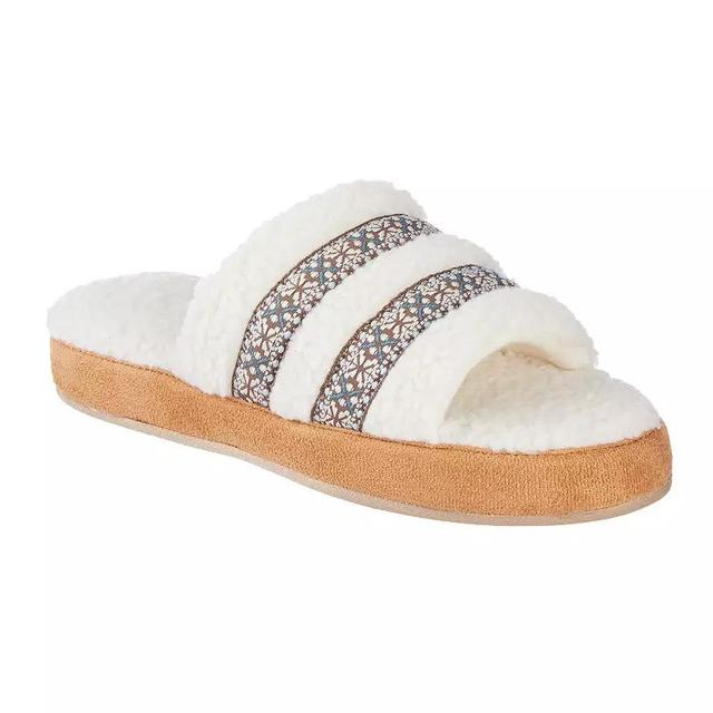 isotoner Clara Memory Foam Womens Slide Slippers Product Image