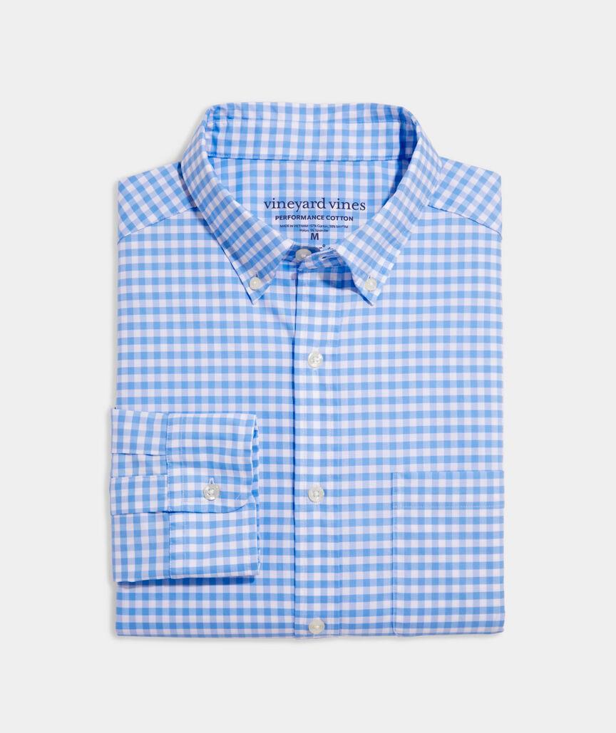 On-The-Go brrr° Gingham Shirt Product Image