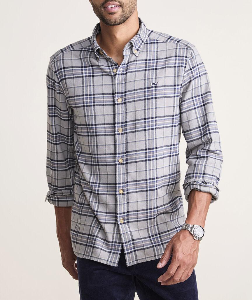 Vineyard Flannel Plaid Shirt Product Image