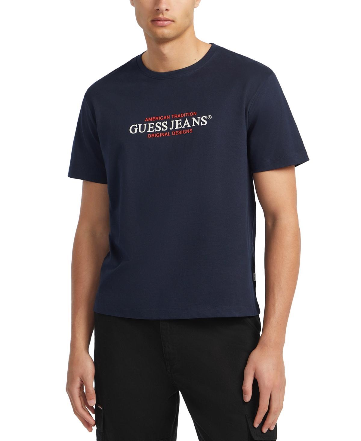 Guess Jeans Mens Logo Graphic T-Shirt Product Image