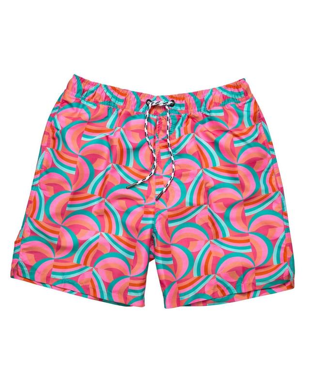 Mens Geo Melon Sustainable Swim Short Product Image