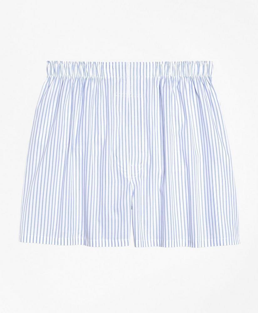 Cotton Broadcloth Ground Stripe Boxers Product Image