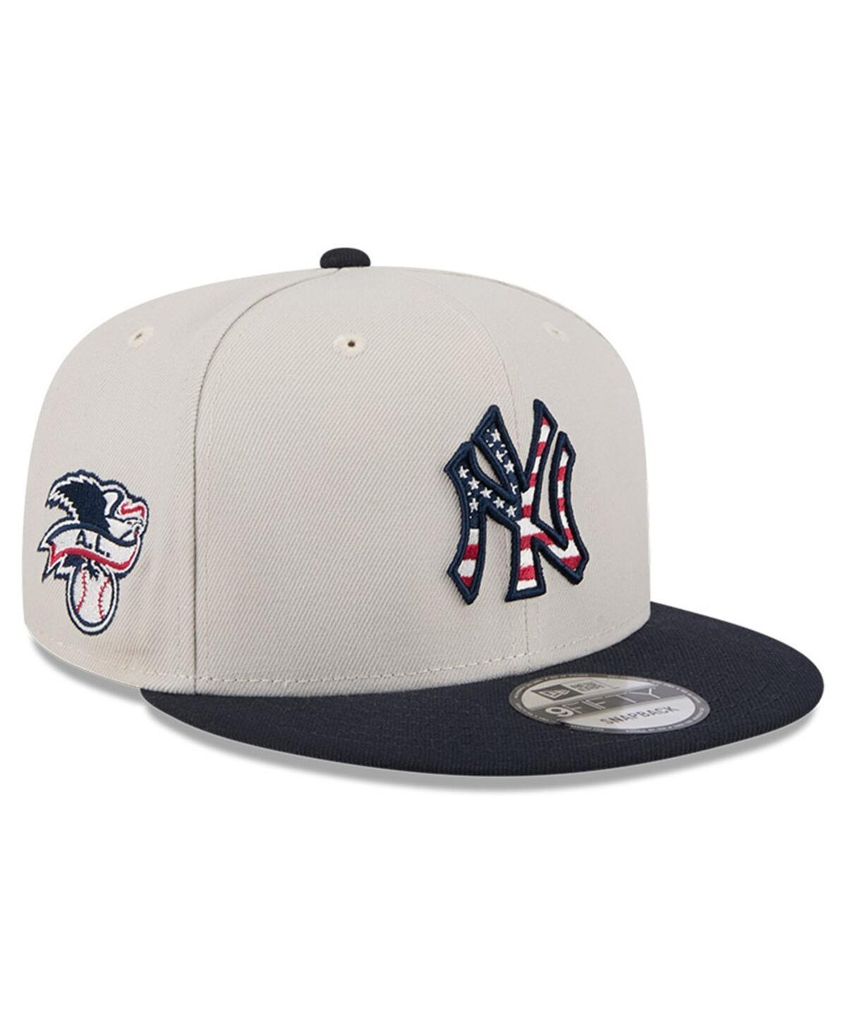 New Era Mens Black New York Yankees 2024 Fourth of July 9FIFTY Snapback Hat Product Image