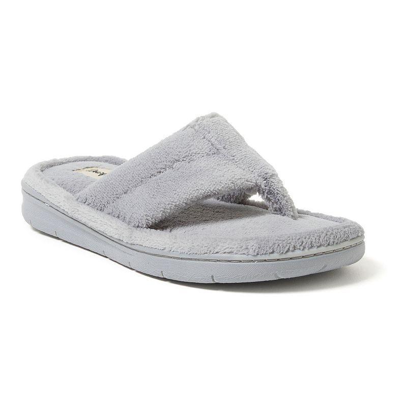 Dearfoams Womens Wrenley Terry Thong Slippers Product Image