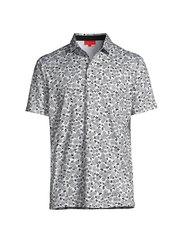 Redvanly Fordune Floral Performance Golf Polo Product Image