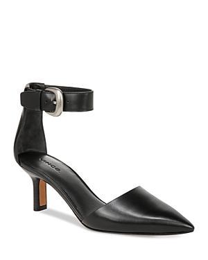 Vince Perri Ankle Strap Pointed Toe Pump Product Image