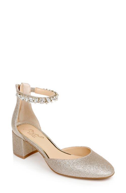 Jewel Badgley Mischka Cathleen Ankle Strap Pump Product Image