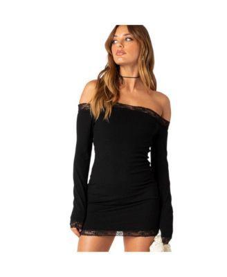 Womens Diora off shoulder mini dress Product Image