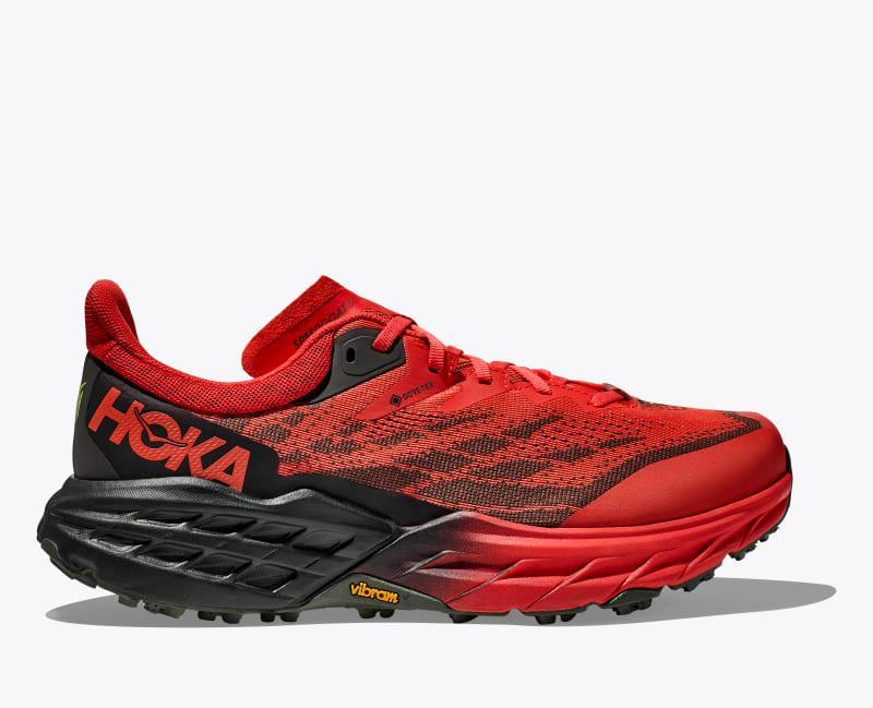 Hoka One HOKA Men's Speedgoat 5 GTX Shoes in Fiesta/Thyme, Size 10 Product Image