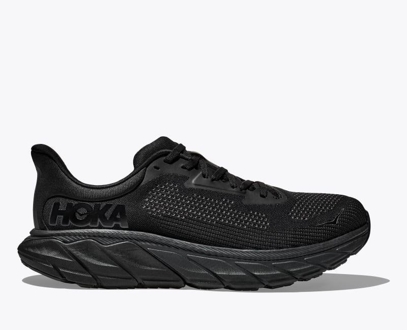 Hoka One HOKA Men's Arahi 7 Shoes in Black/Black, Size 9.5 W Product Image