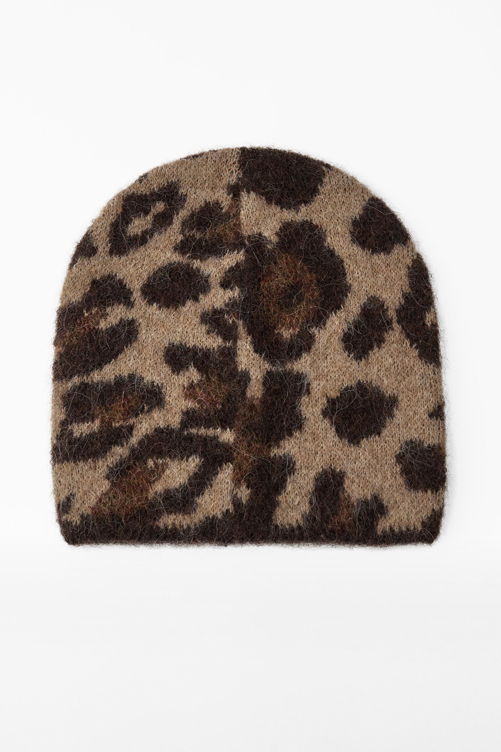 ANIMAL PRINT BEANIE Product Image