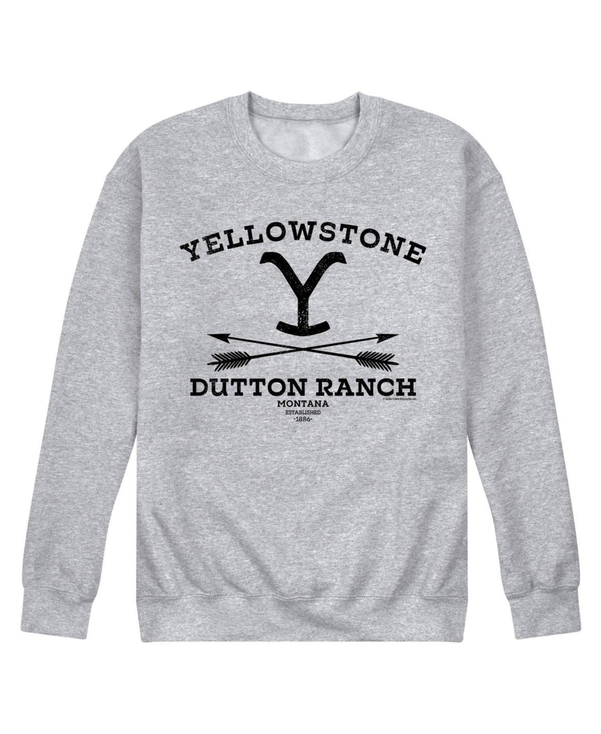 Mens Yellowstone Dutton Ranch Arrows Fleece Sweatshirt Product Image