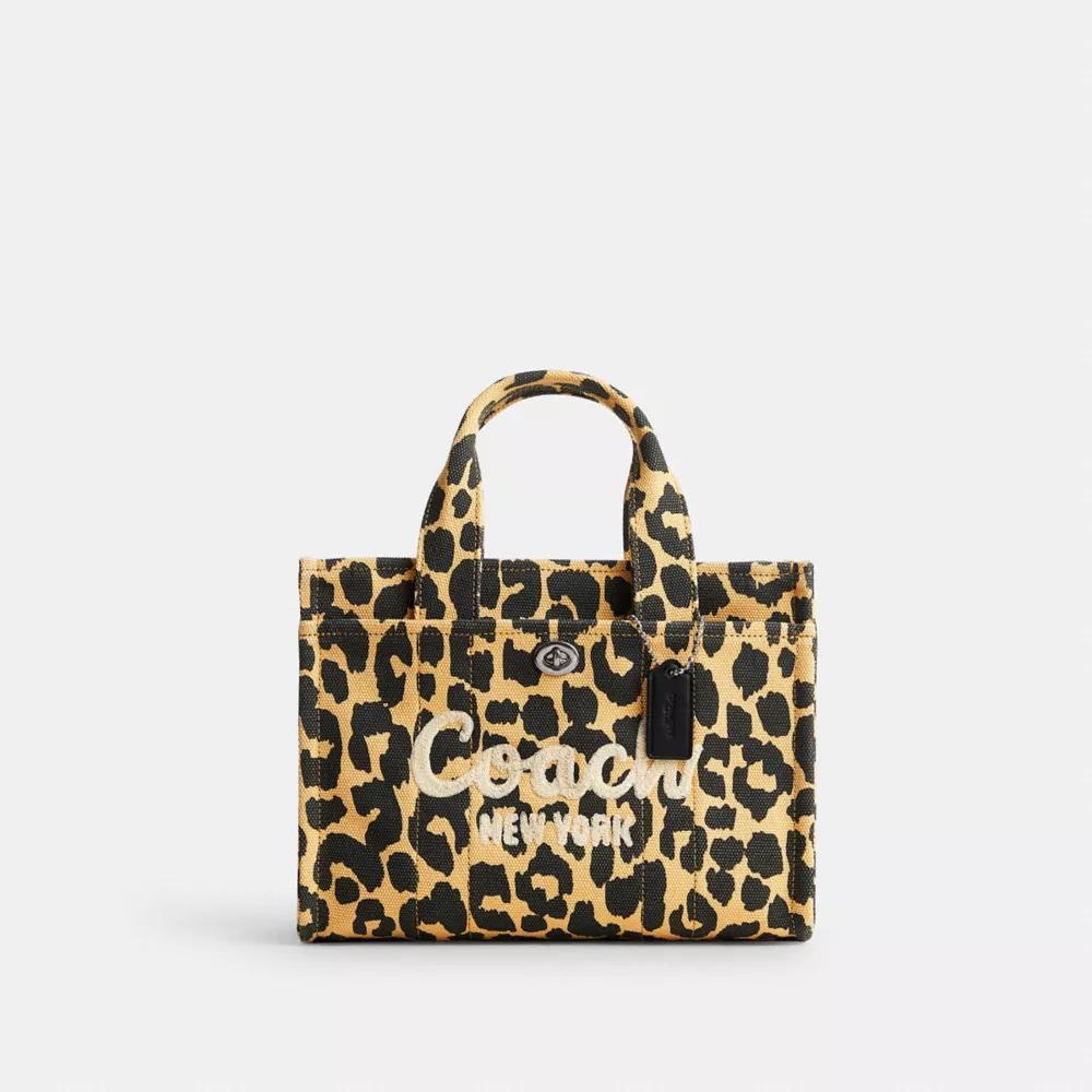 Cargo Tote Bag 26 With Leopard Print Product Image