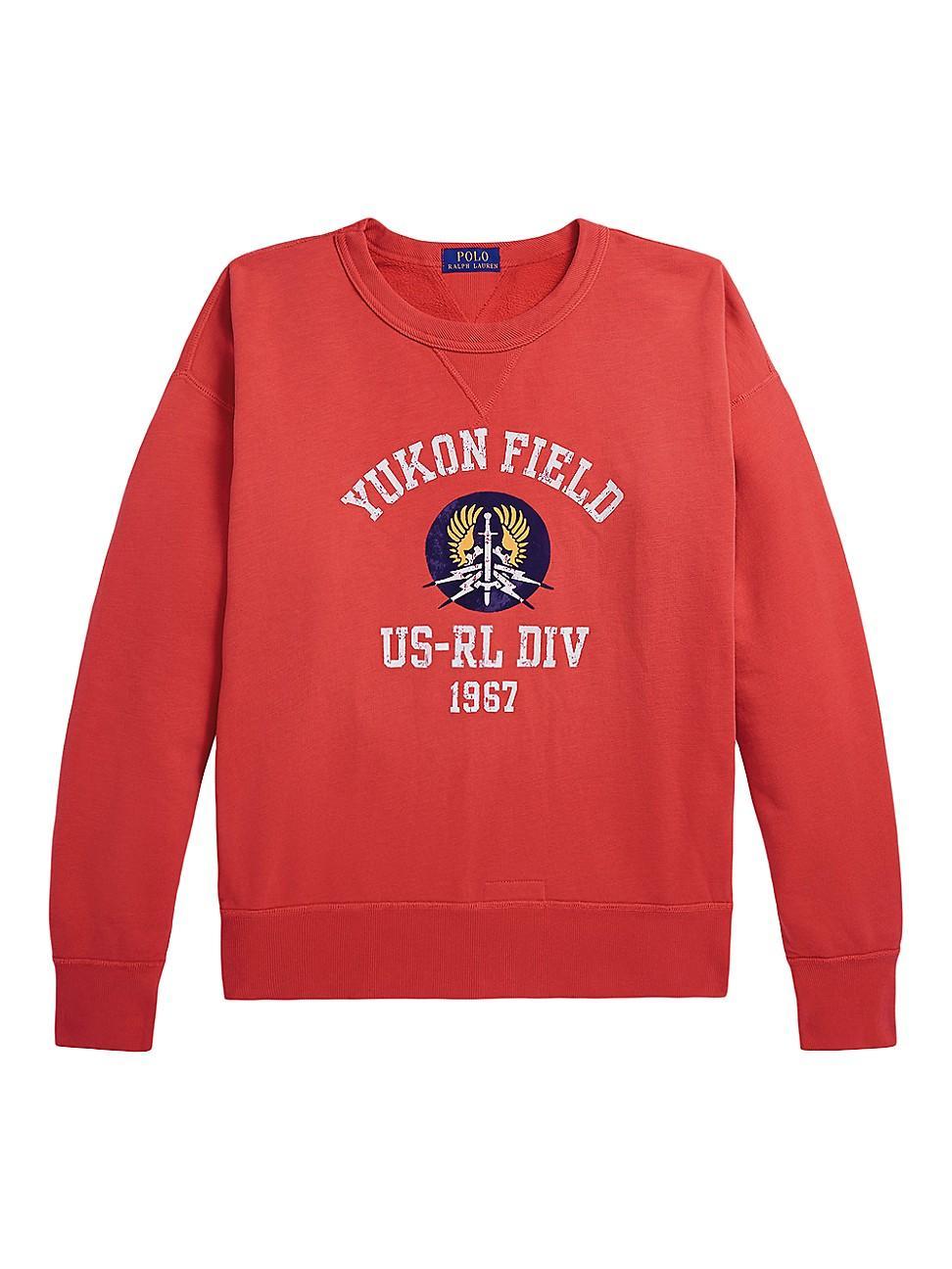 Mens Logo Fleece Crewneck Sweatshirt Product Image