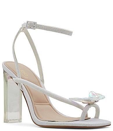 ALDO Pepela Glitter Toe Loop Butterfly Dress Sandals Product Image