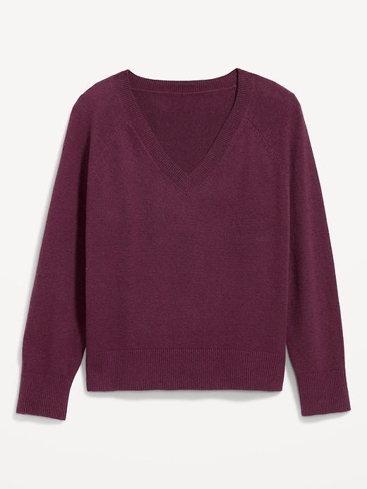 SoSoft Loose V-Neck Sweater Product Image