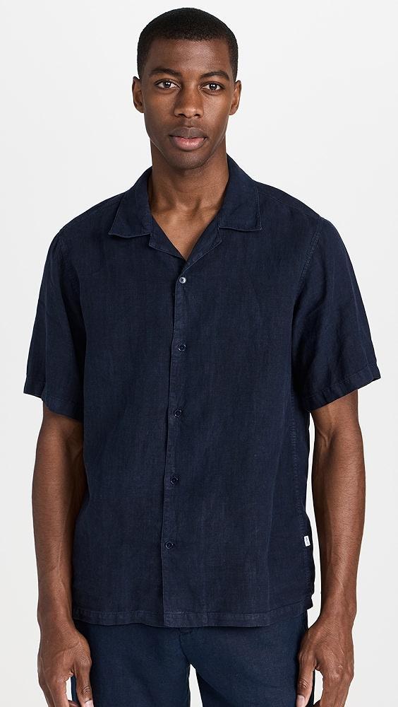 NN07 Julio Linen Camp Shirt | Shopbop Product Image