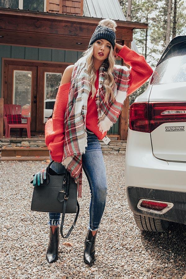 New Seasons Plaid Blanket Scarf Product Image