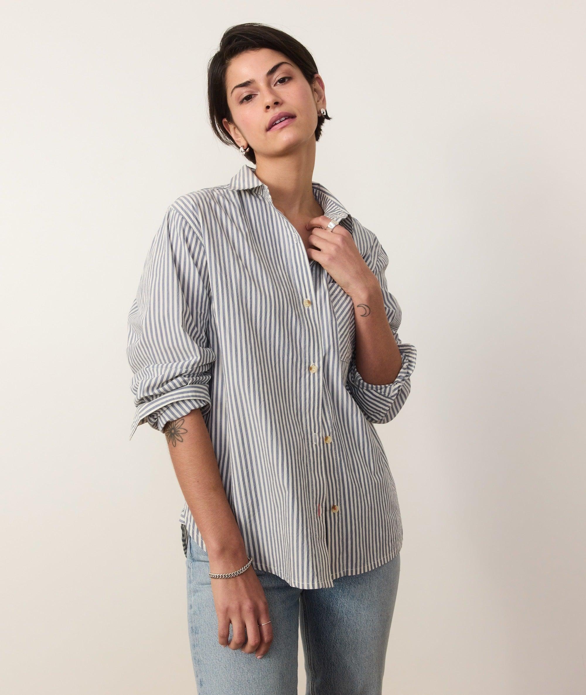 Jane Relaxed Shirt in Cali Poplin Product Image