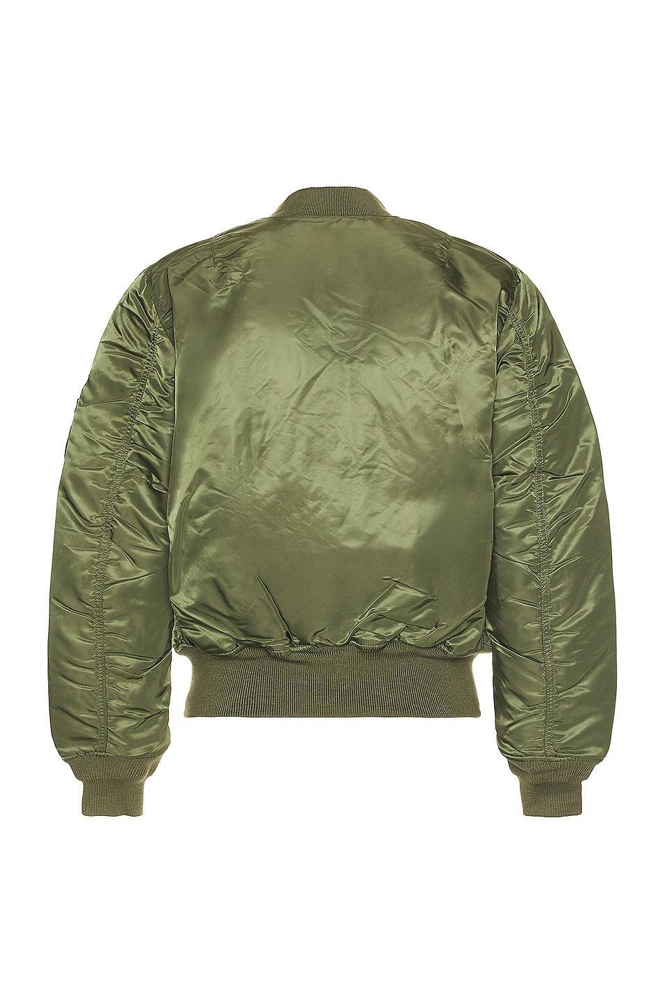 ALPHA INDUSTRIES MA-1 Blood Chit Bomber Jacket Size L, S, XL/1X, XS. Product Image