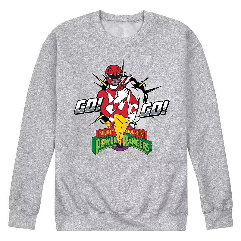 Mens Power Rangers Red Ranger Sweatshirt Product Image