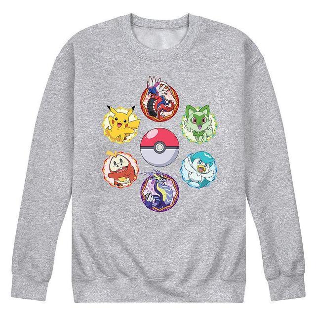 Mens Pokemon Sparkle Badges Fleece Product Image