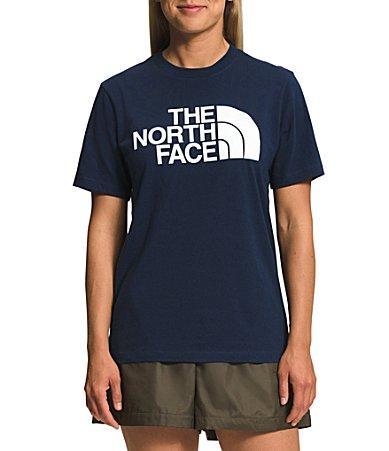 The North Face Short Sleeve Half Dome Tee (TNF /TNF White) Women's T Shirt Product Image