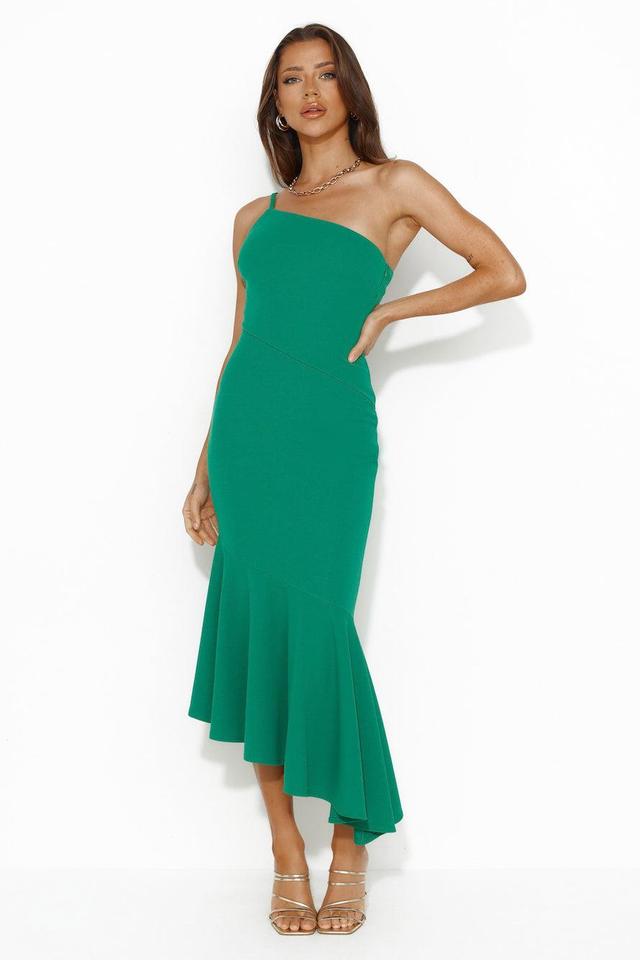 Find Me Partying Midi Dress Green Product Image