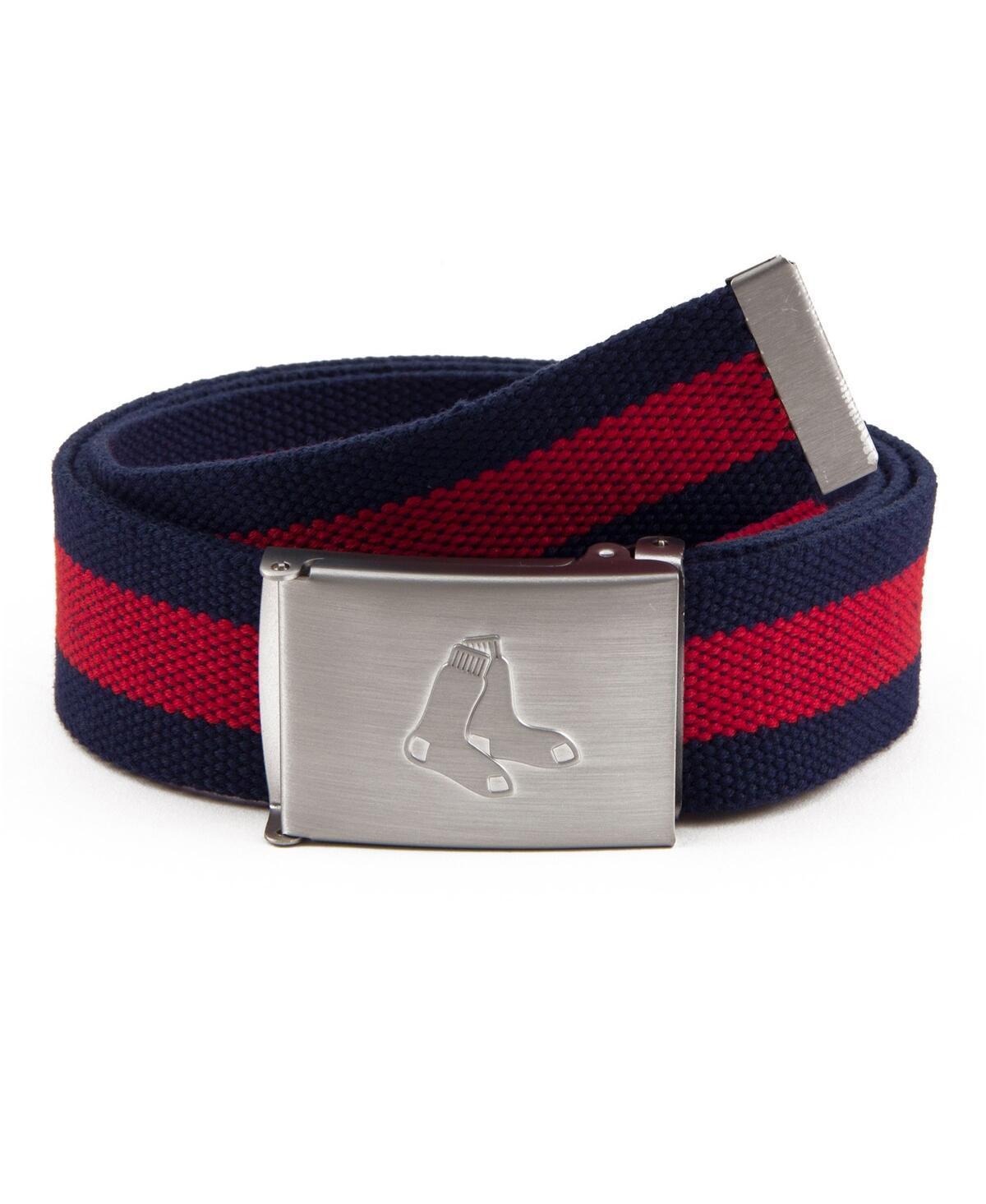 Mens Boston Red Sox Fabric Belt Product Image