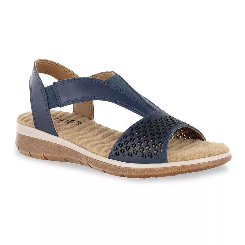 Easy Street Marley Comfort Wave Womens Leather Sandals Product Image