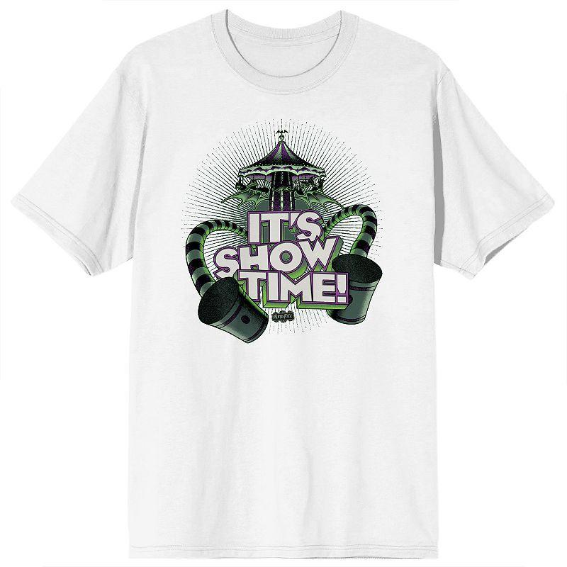 Mens Beetlejuice Its Show Time Tee Product Image