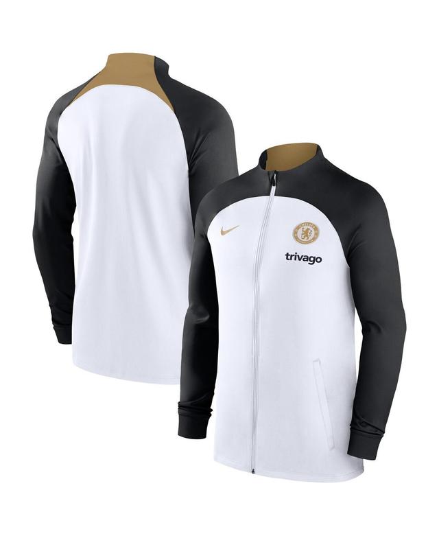 Mens Nike White Chelsea 2023/24 Strike Raglan Performance Full-Zip Track Jacket Product Image