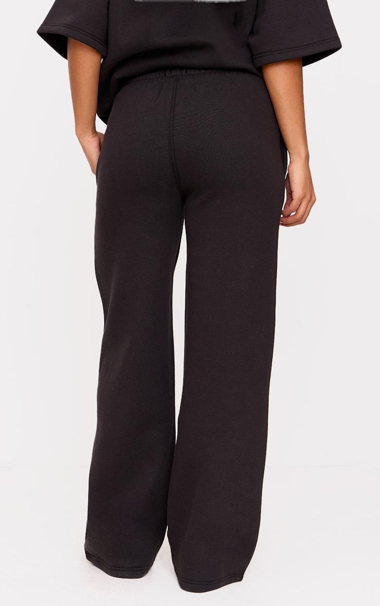 Black Premium Wide Leg Sweatpants Product Image