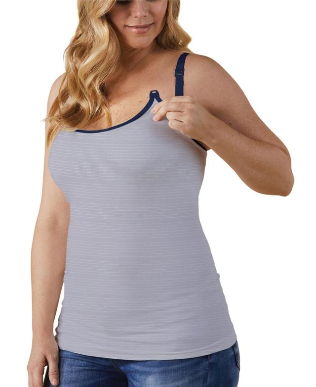 Bravado Designs Womens Classic Nursing Camisole - Blue Product Image